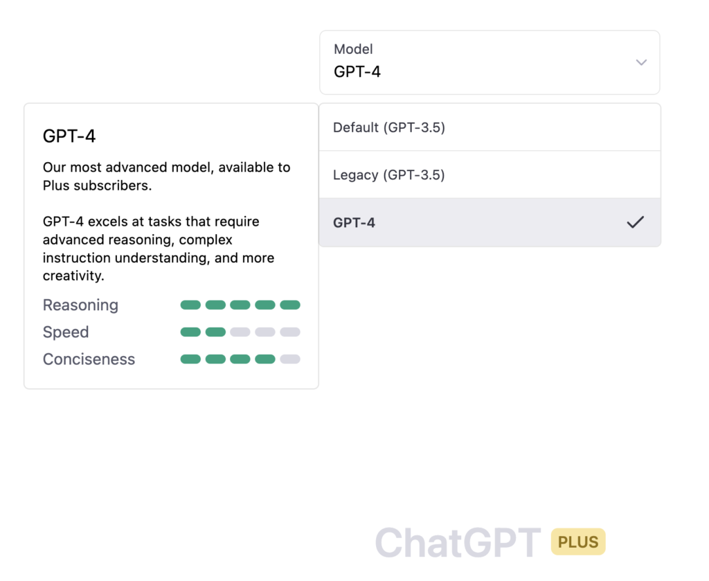 ChatGPT Plus New Chat Screen