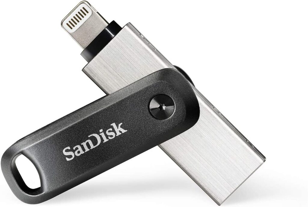 SanDisk 64GB iXpand Flash Drive Go for iPhone and iPad